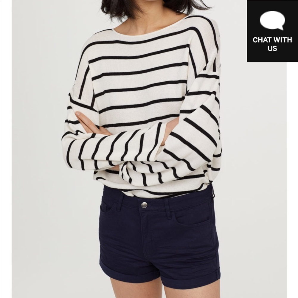 H&M Navy Shorts